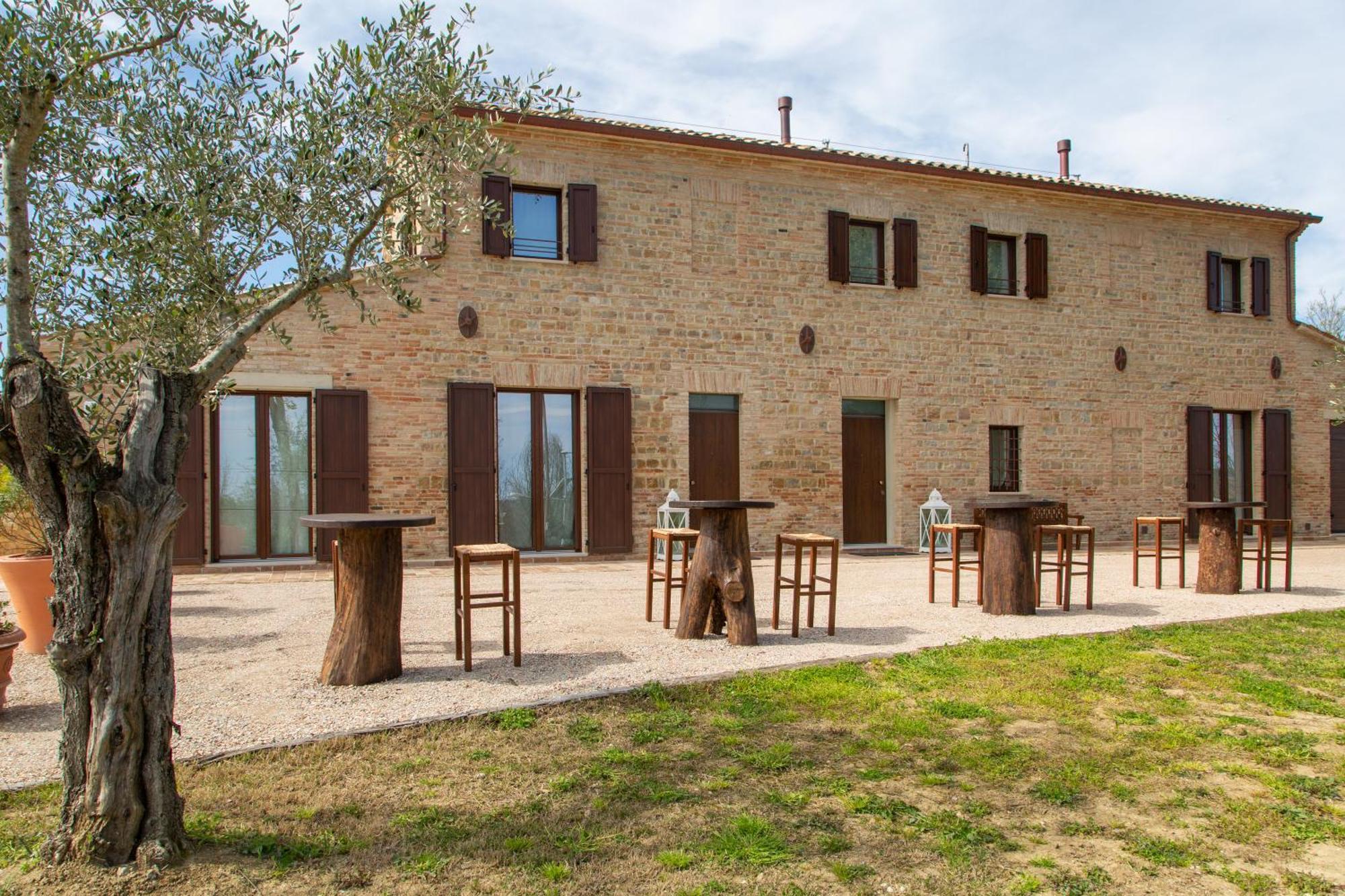 Il Casolare Acomodação com café da manhã Gradara Exterior foto